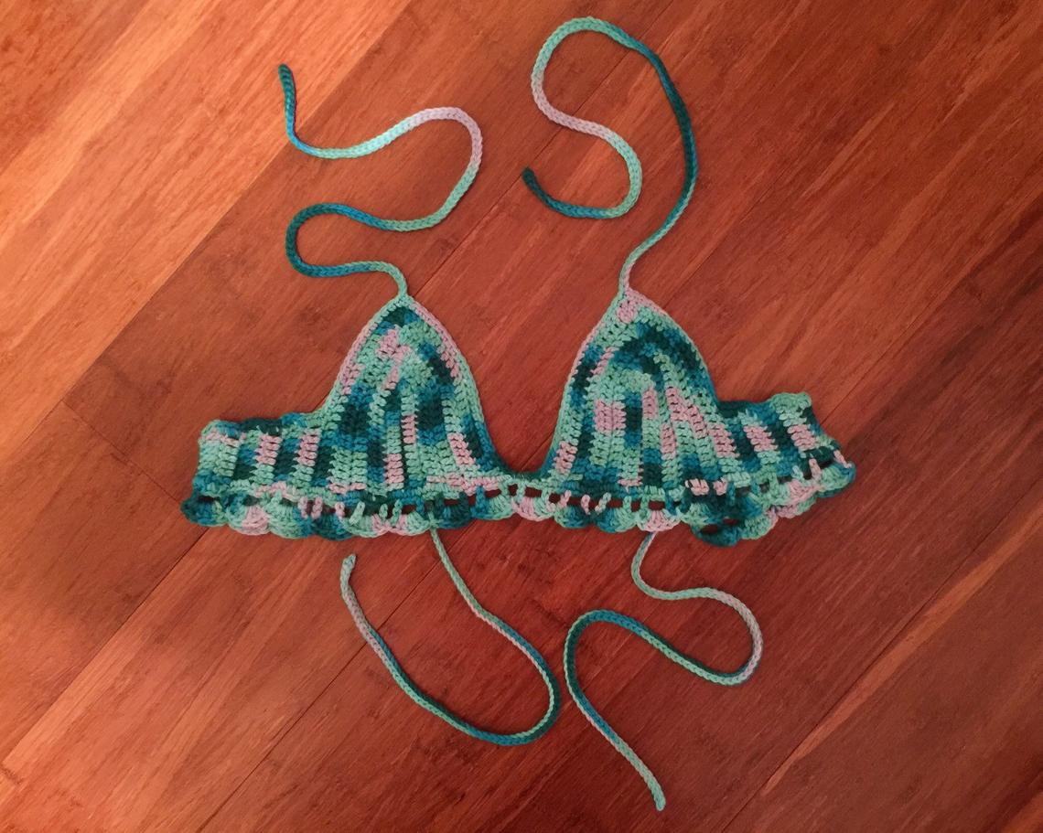 Mermaid Festival Crochet Top