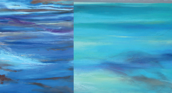 ocean painting gallery by Kauai artist Donia Lilly