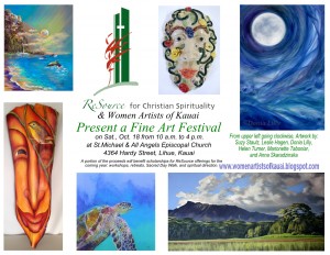 Fall Fine Art Festival - Women Artists of Kauai @ St Michael's Church | Līhuʻe | Hawaii | United States