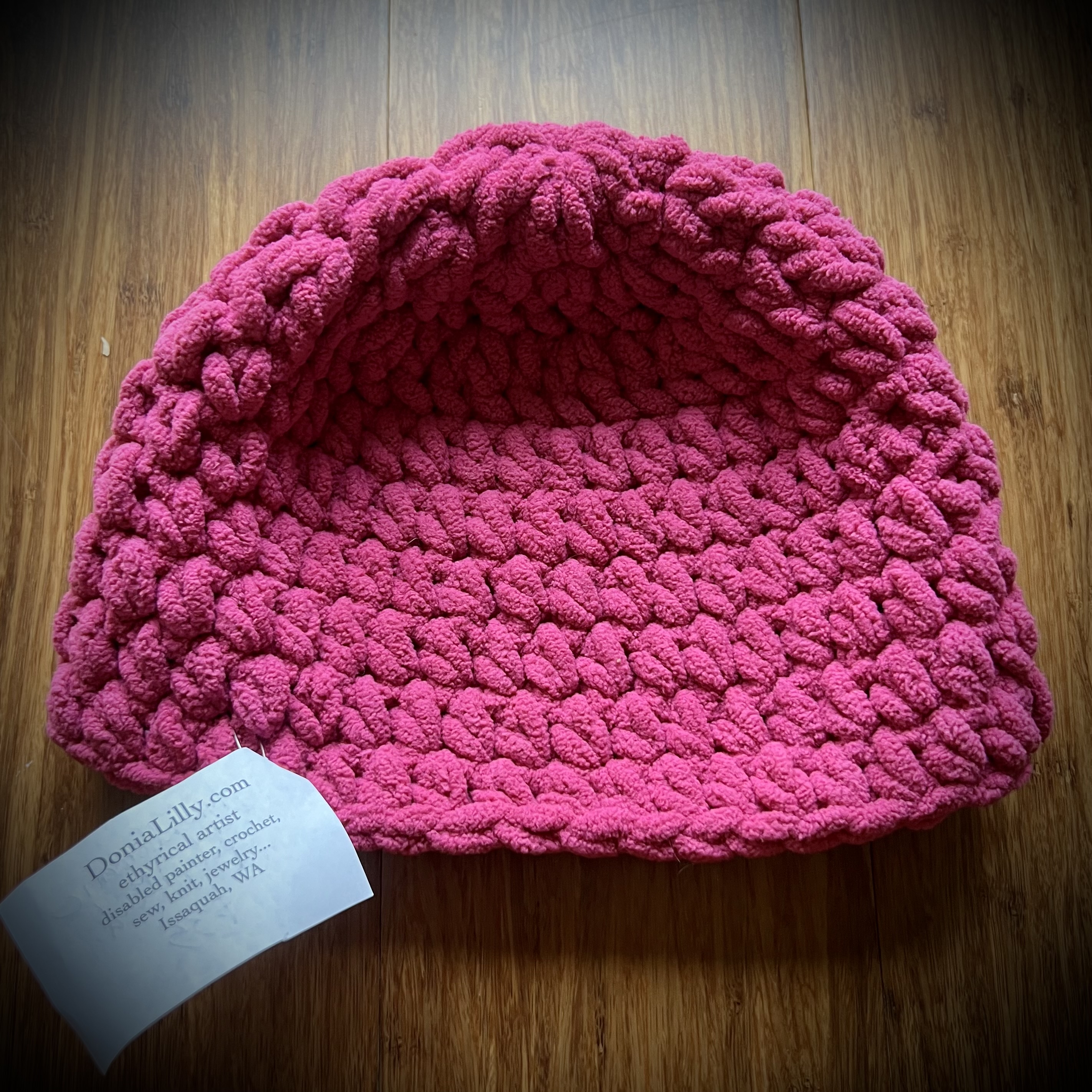 Magenta Hypoallergenic Beanie