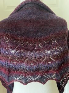 Merino Berries Shawl / Wrap